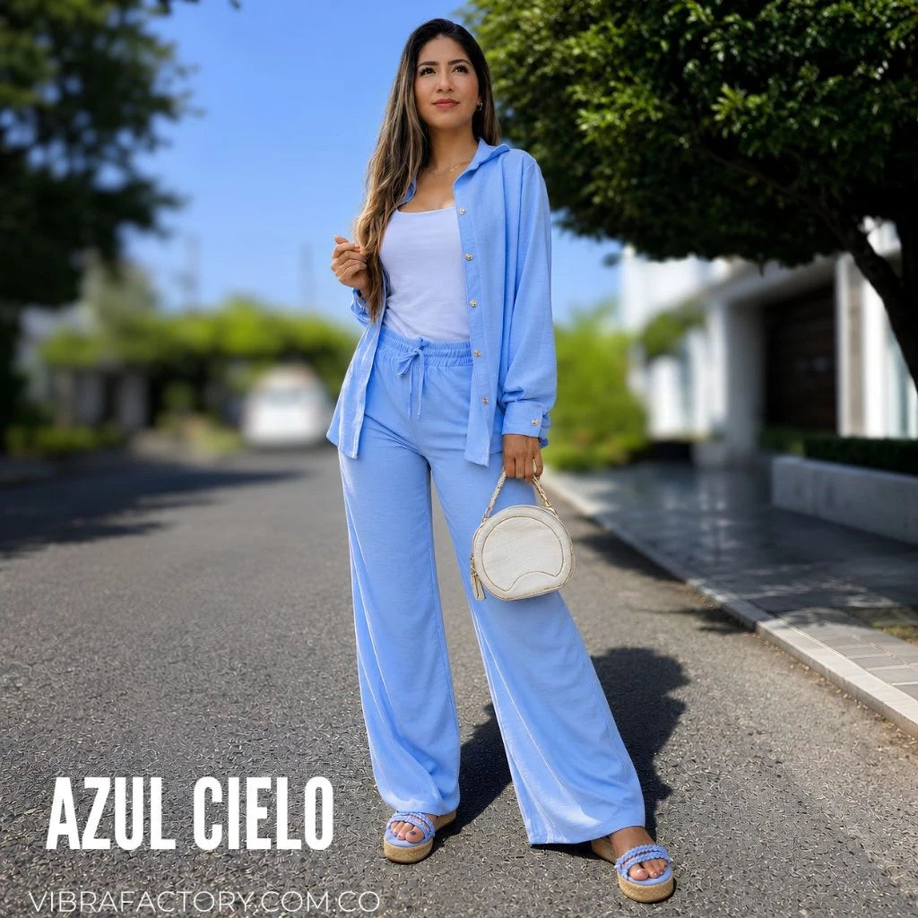 Conjunto Aura 3 PIEZAS premium✨💃🏼🌸