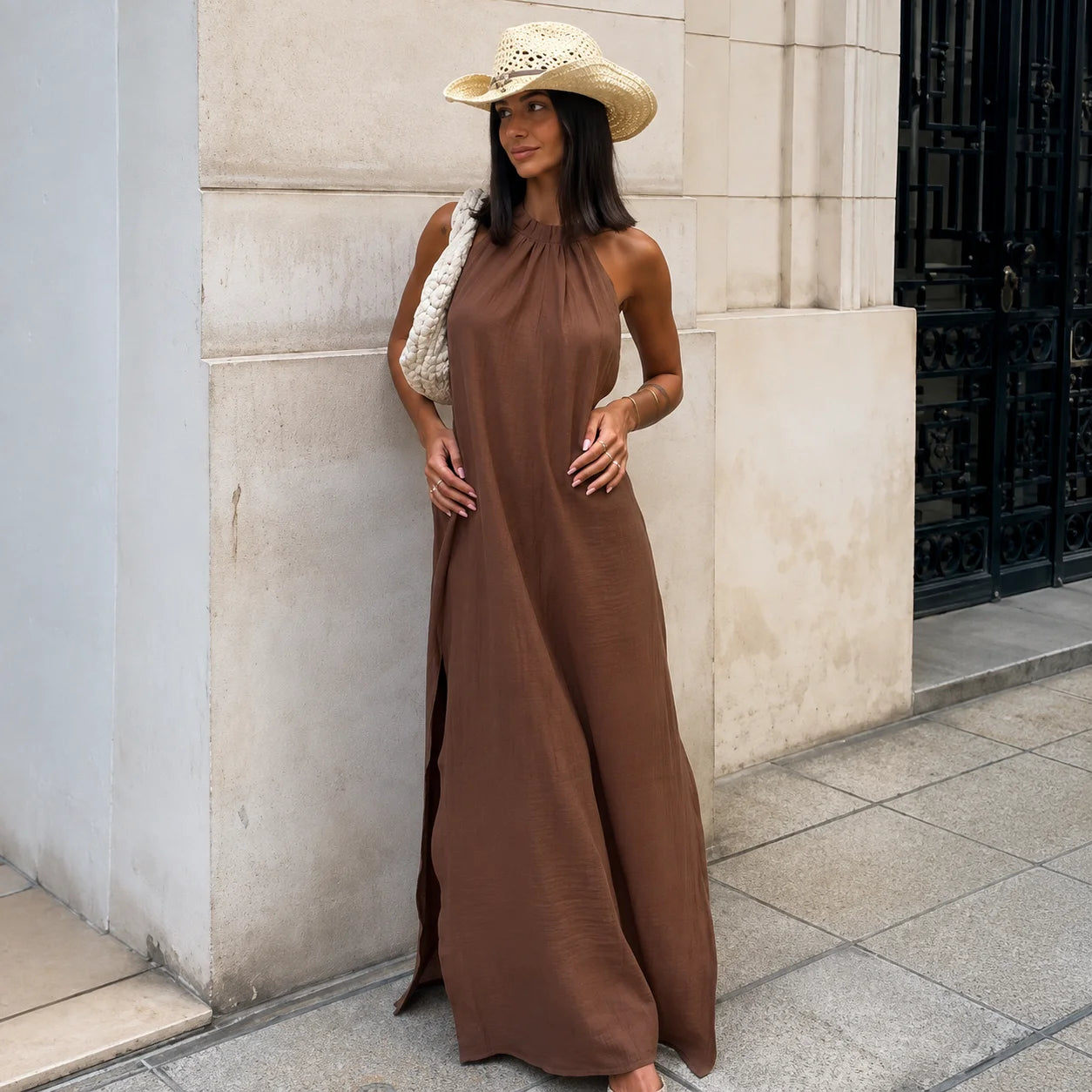 Bata Chic™ | Vestido Largo Premium de Lino✨