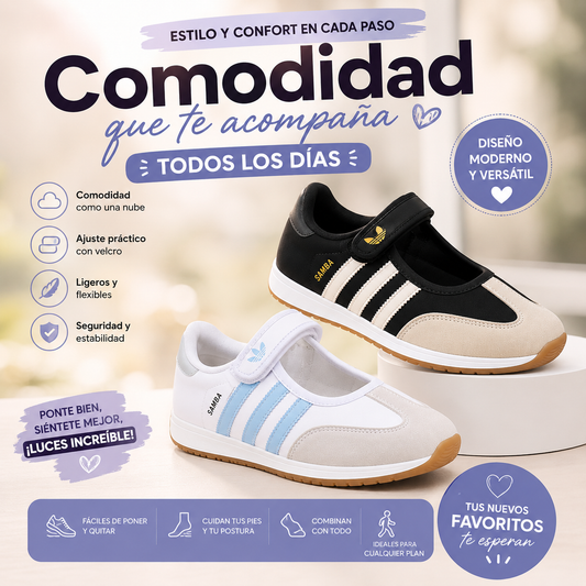 Baletas Urban Chic DamaStyle🩷🌸🌈👟