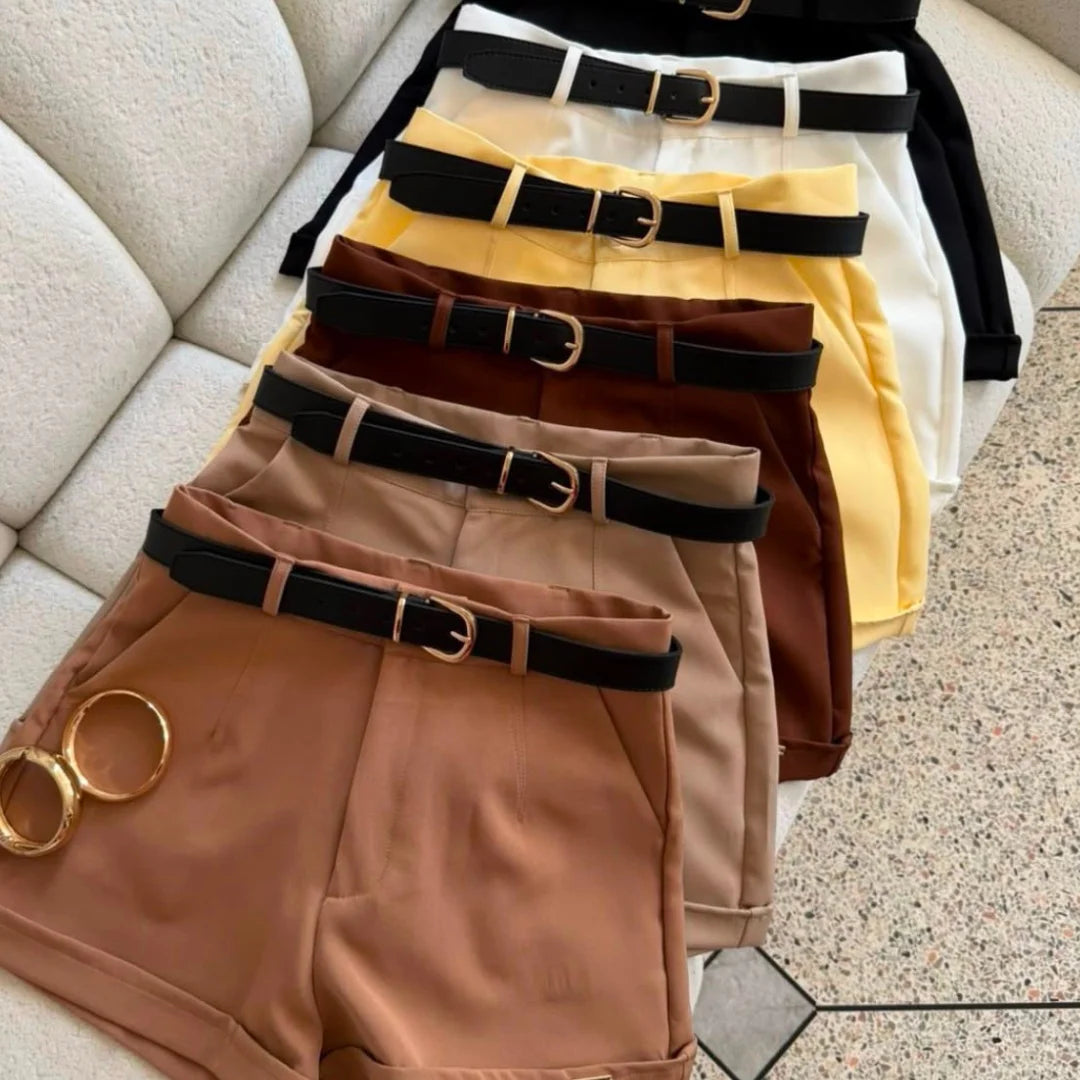 ✨ Short Elegante de Tiro Alto Premium✨