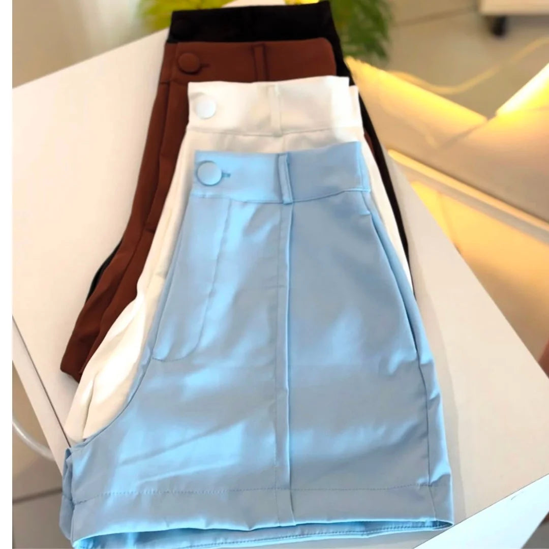 ✨ Short Elegante de Tiro Alto Premium✨