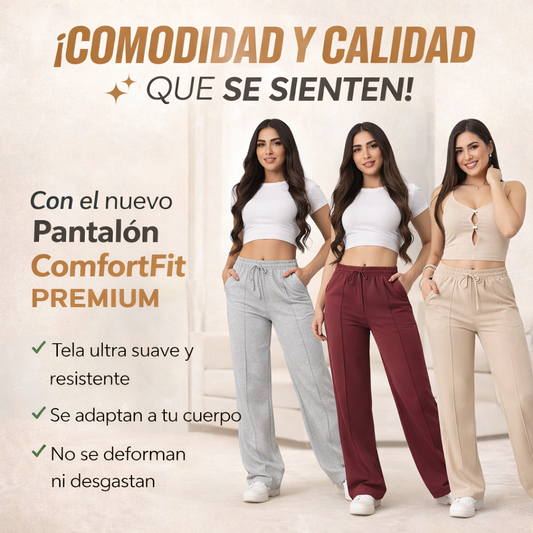 🔥💃🏻🎁Pantalón ComfortFit Premium🔥💃🏻🎁