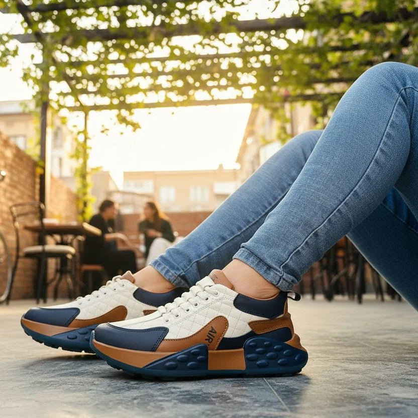 Zapatos deportivos con plataforma antideslizante FlexWalk™ Comfort🔥👟