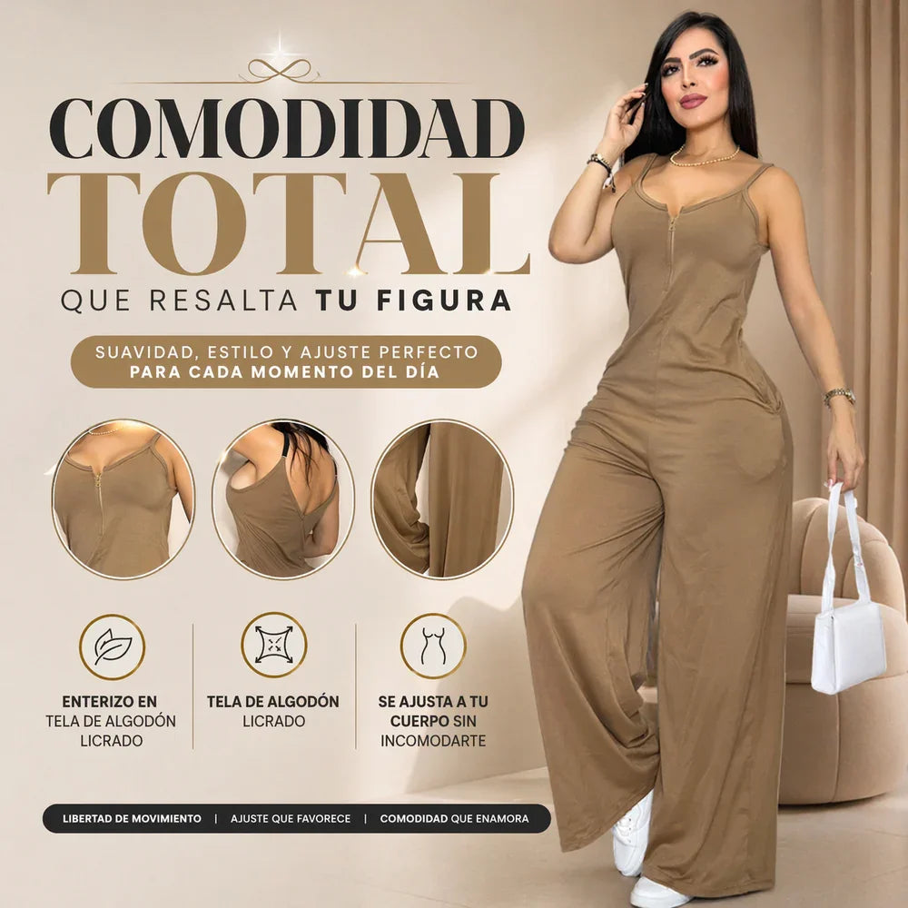 🥰🧜🏻‍♀️👌Enterizo Dama en Algodón Licrado Comodidad Total que Resalta tu Figura🥰🧜🏻‍♀️👌
